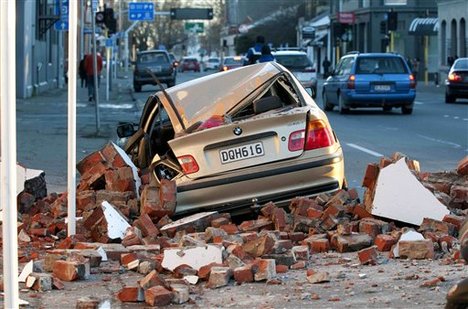 Earthquake hit New Zealand's