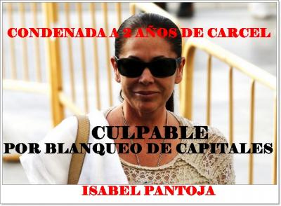 Isabel Pantoja CONDENADA A 2 AÑOS DE CÁRCEL