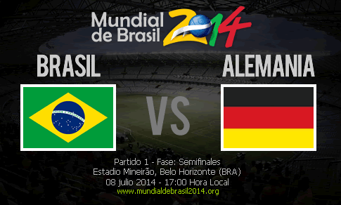 Brasil 1 Germany 7