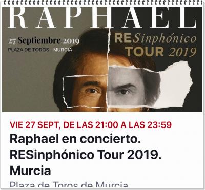 Raphael en Murcia