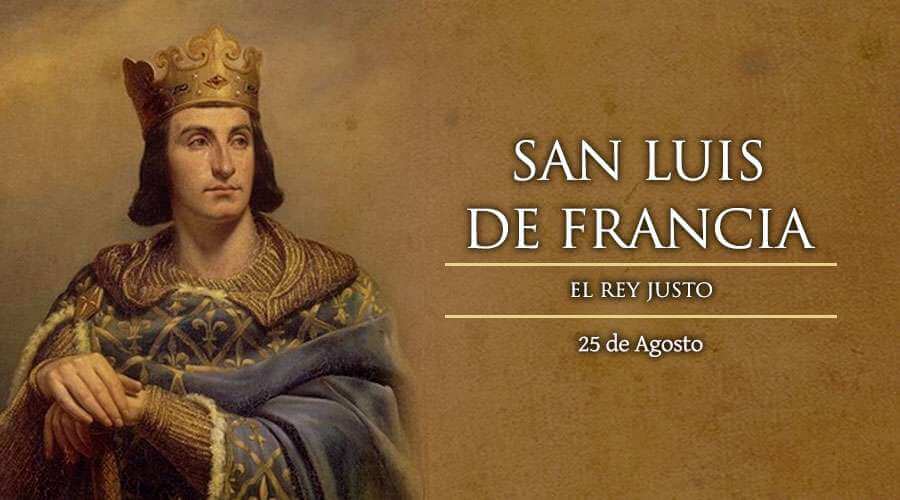 San Luis, rey de Francia y oración